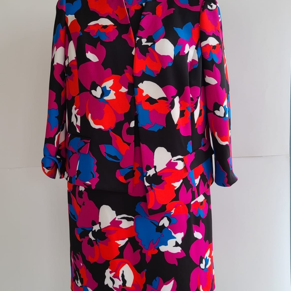 Kasper dress 14 p and jacket 14